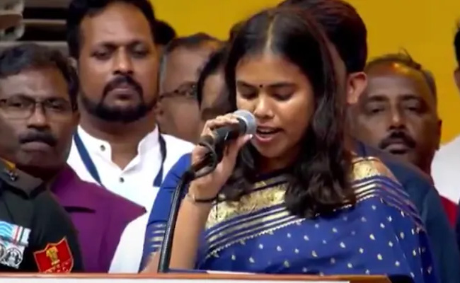 TN Minister Keerthana misses taking oath as she could not present certificate of election
